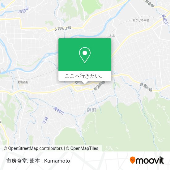 市房食堂地図