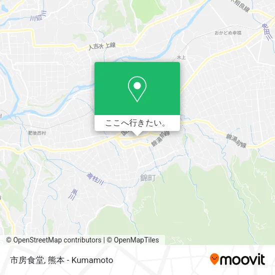 市房食堂地図