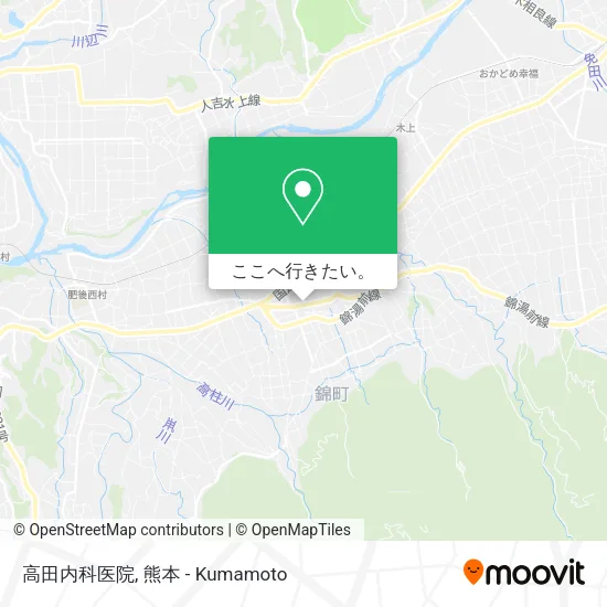 高田内科医院地図