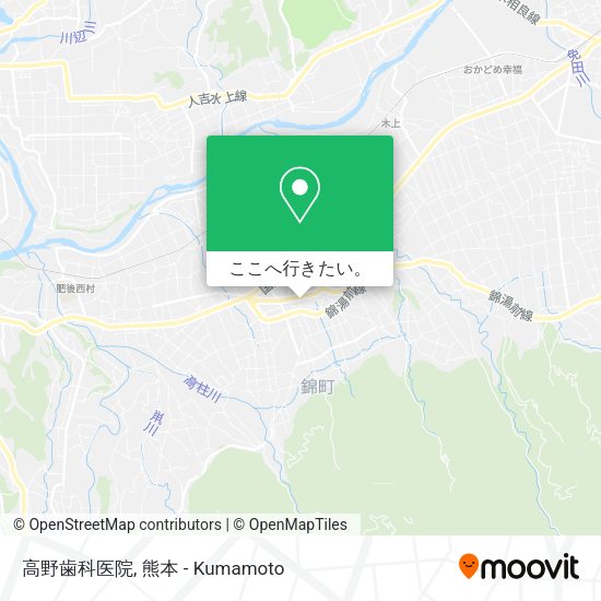 高野歯科医院地図