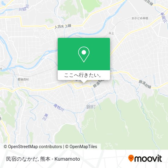 民宿のなかだ地図