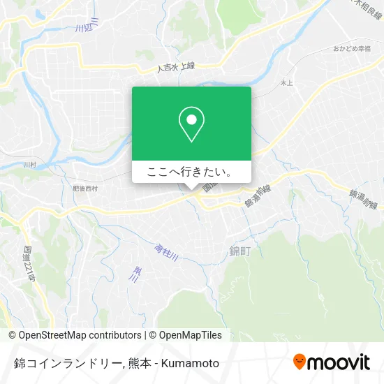 錦コインランドリー地図