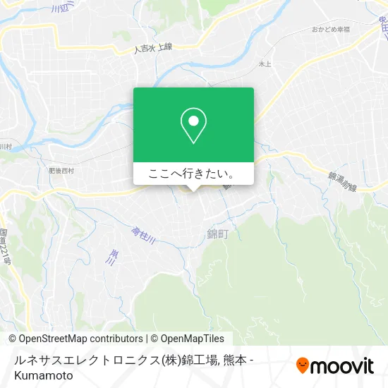 ルネサスエレクトロニクス(株)錦工場地図