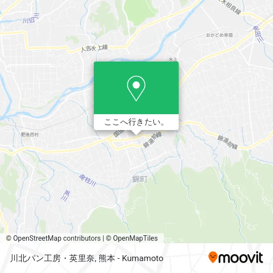 川北パン工房・英里奈地図