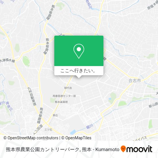 熊本県農業公園カントリーパーク地図