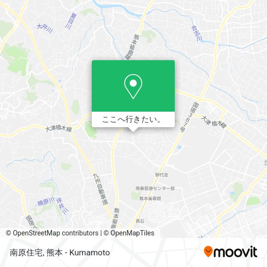 南原住宅地図