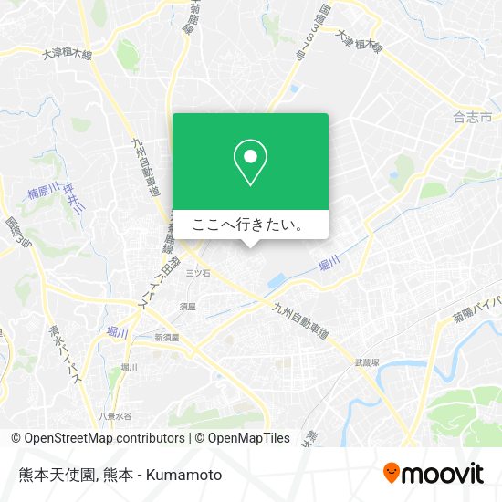 熊本天使園地図