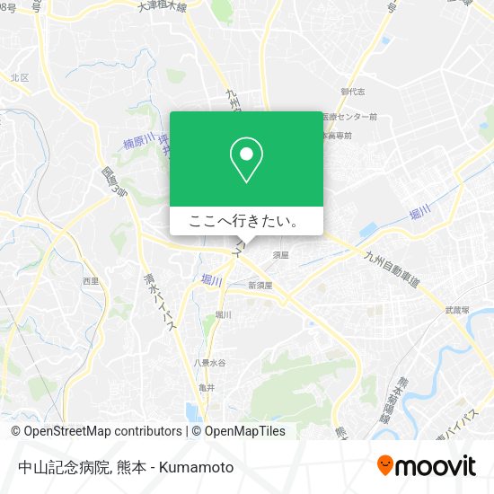 中山記念病院地図