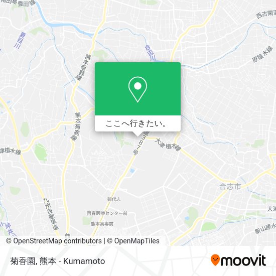 菊香園地図