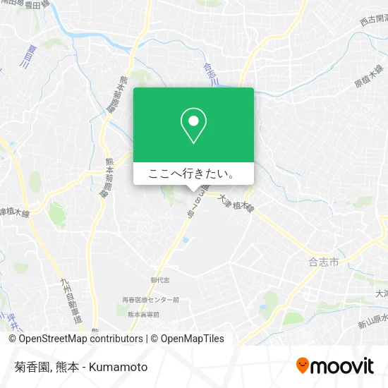 菊香園地図