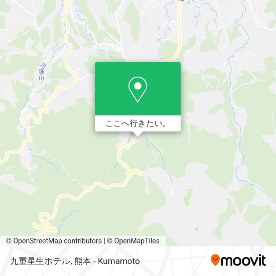 九重星生ホテル地図