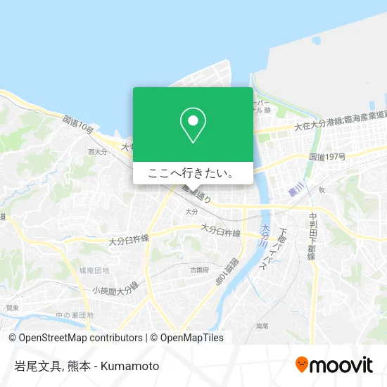 岩尾文具地図