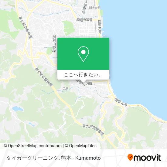 タイガークリーニング地図