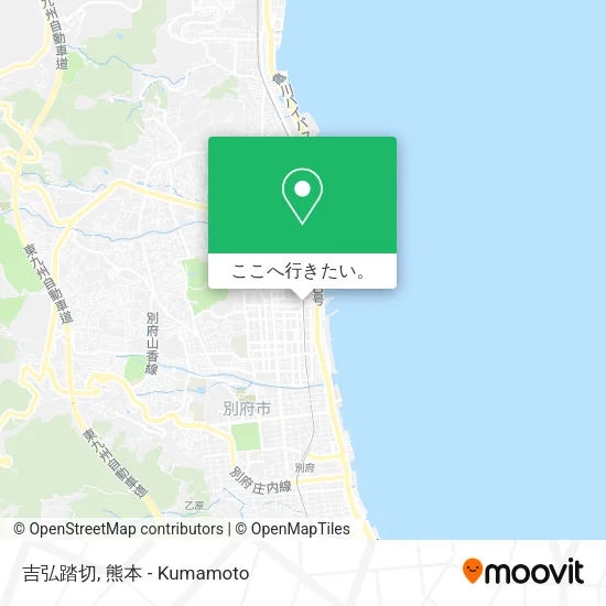 吉弘踏切地図