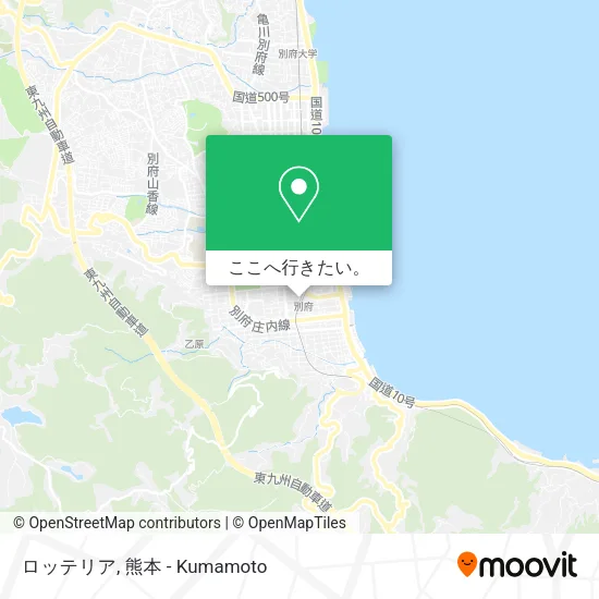ロッテリア地図