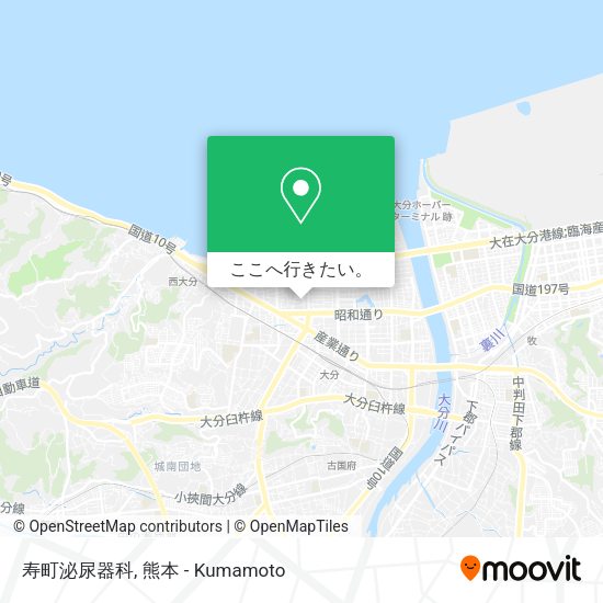 寿町泌尿器科地図