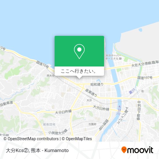 大分Kcs②地図