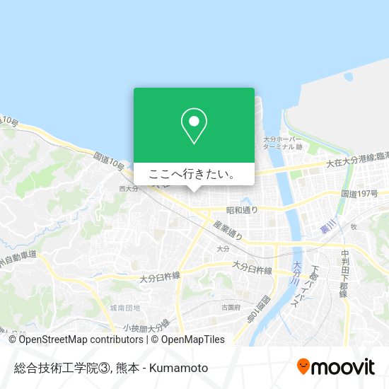 総合技術工学院③地図