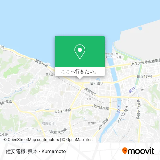 鐘安電機地図