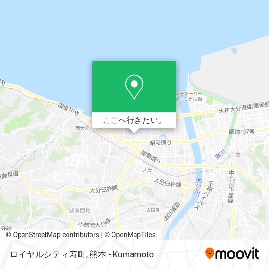 ロイヤルシティ寿町地図