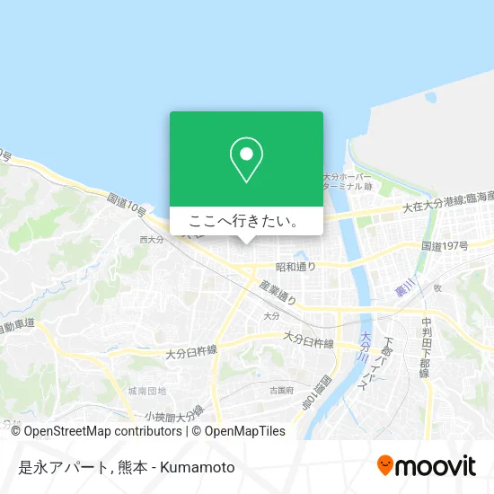 是永アパート地図
