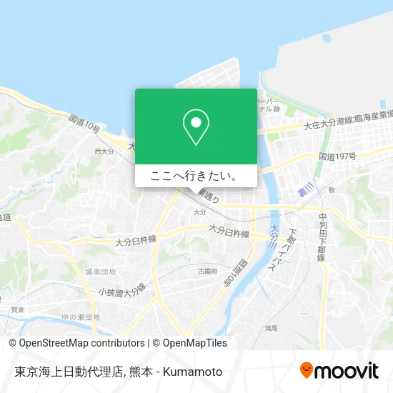 東京海上日動代理店地図