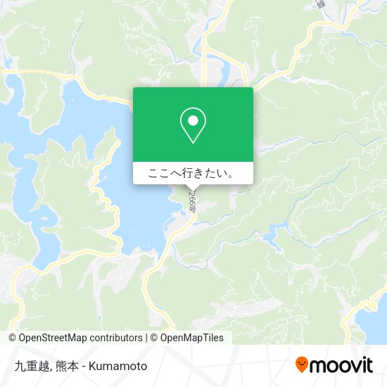 九重越地図