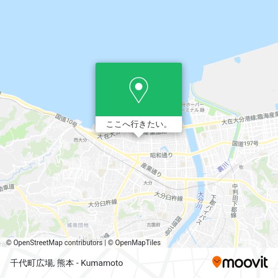 千代町広場地図