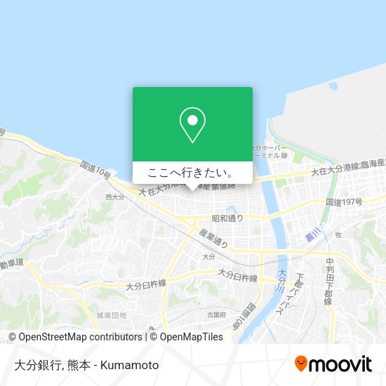 大分銀行地図