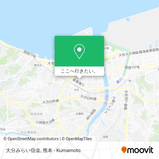 大分みらい信金地図