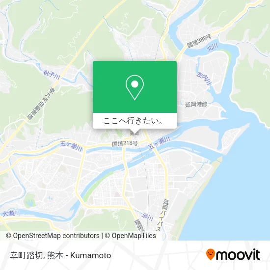 幸町踏切地図