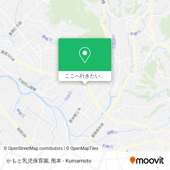 かもと乳児保育園地図