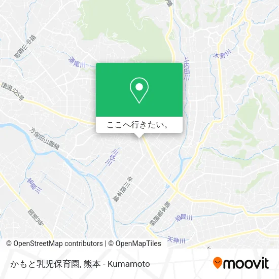 かもと乳児保育園地図