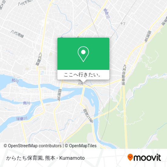 からたち保育園地図