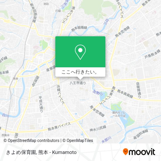 きよめ保育園地図