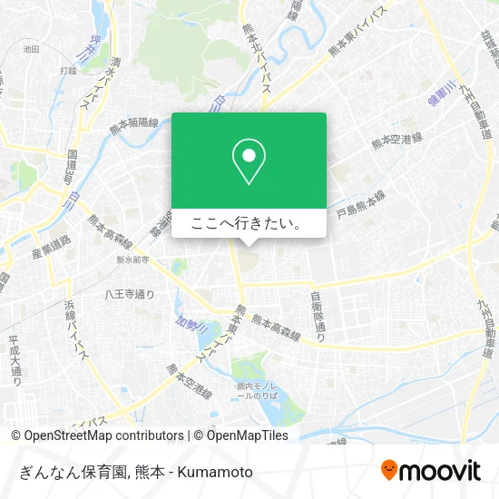 ぎんなん保育園地図