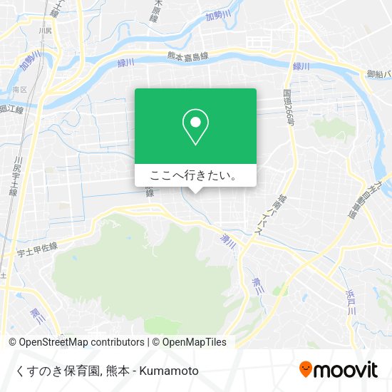 くすのき保育園地図