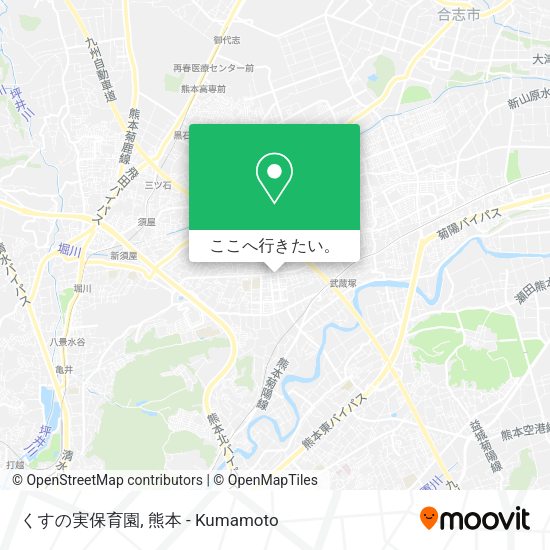 くすの実保育園地図