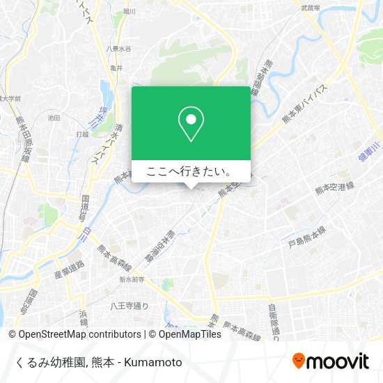 くるみ幼稚園地図