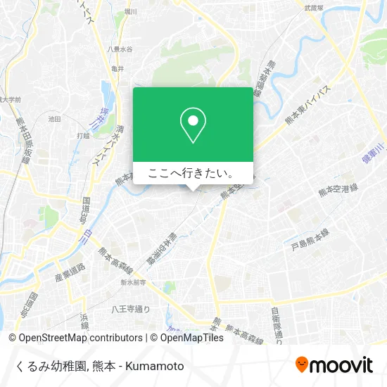 くるみ幼稚園地図