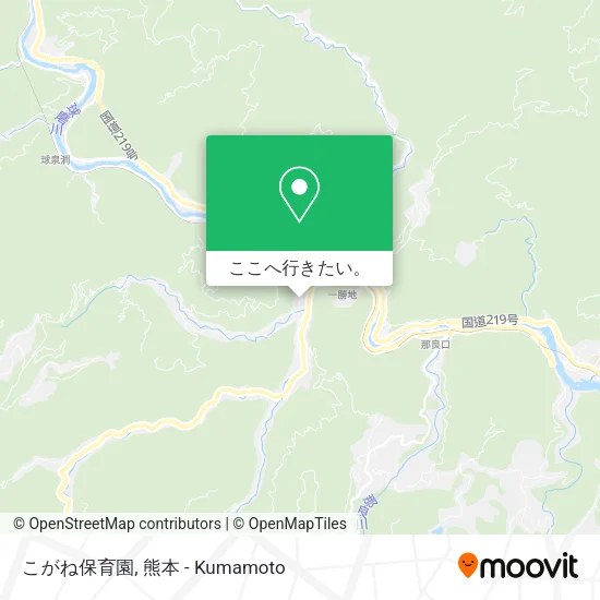 こがね保育園地図