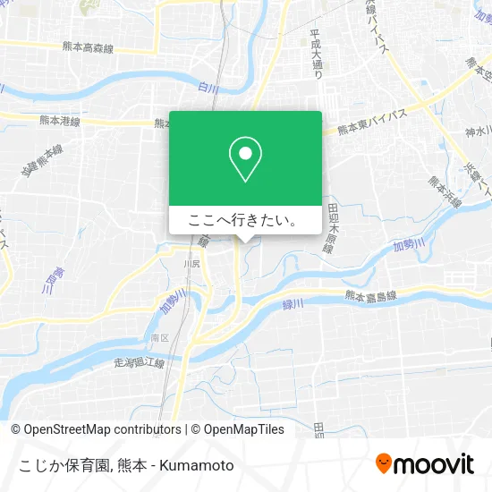 こじか保育園地図