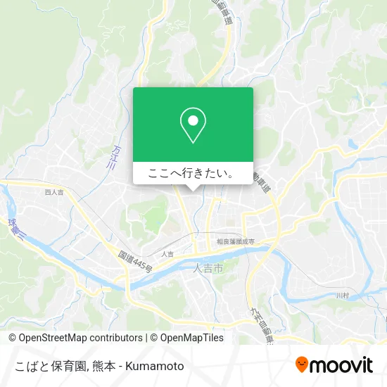 こばと保育園地図
