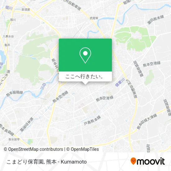 こまどり保育園地図