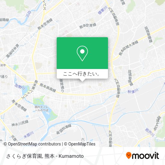 さくらぎ保育園地図