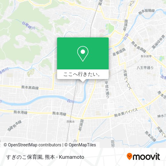 すぎのこ保育園地図