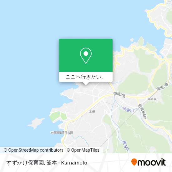 すずかけ保育園地図
