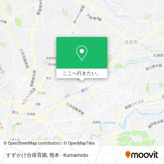 すずかけ台保育園地図