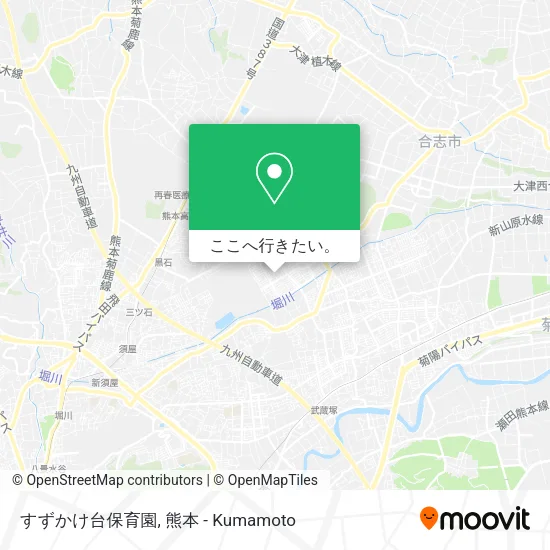すずかけ台保育園地図