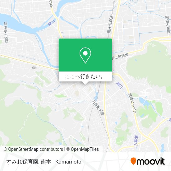 すみれ保育園地図